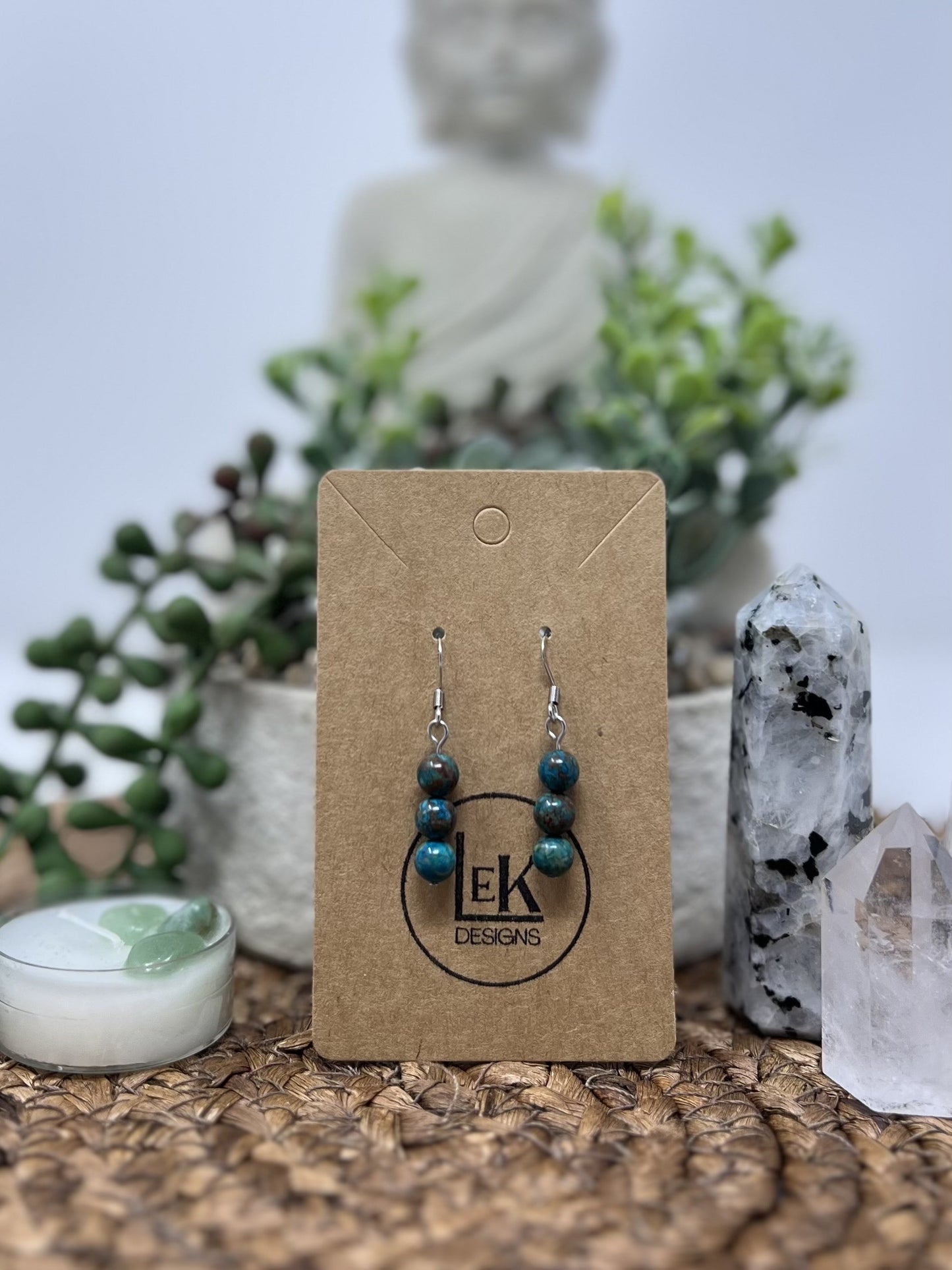 Chrysocolla Earrings