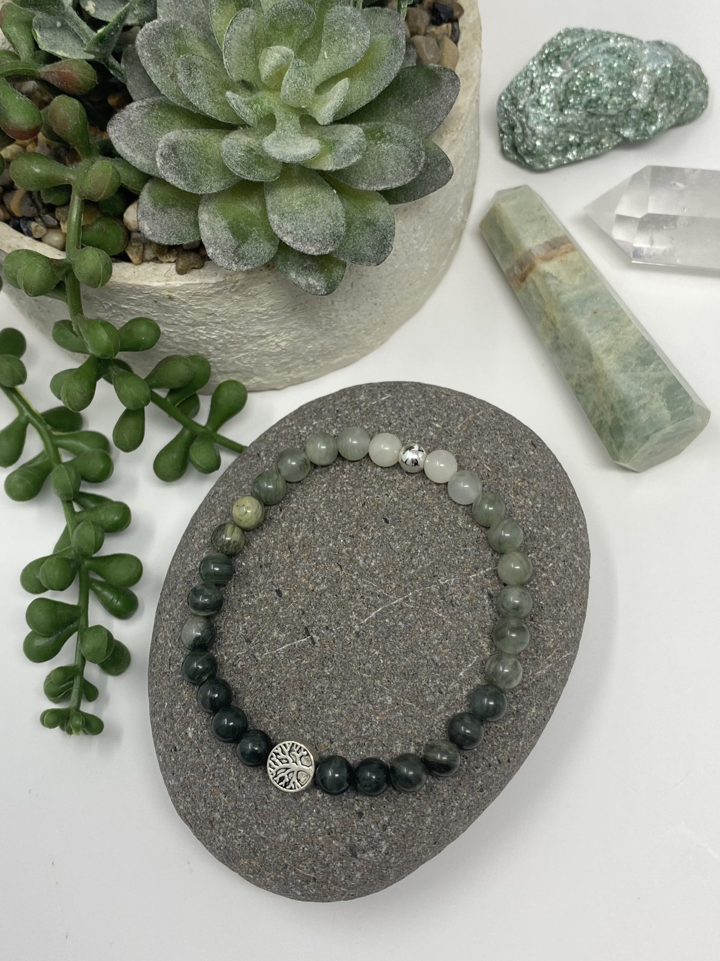 Green Line Quartz ~ Healing