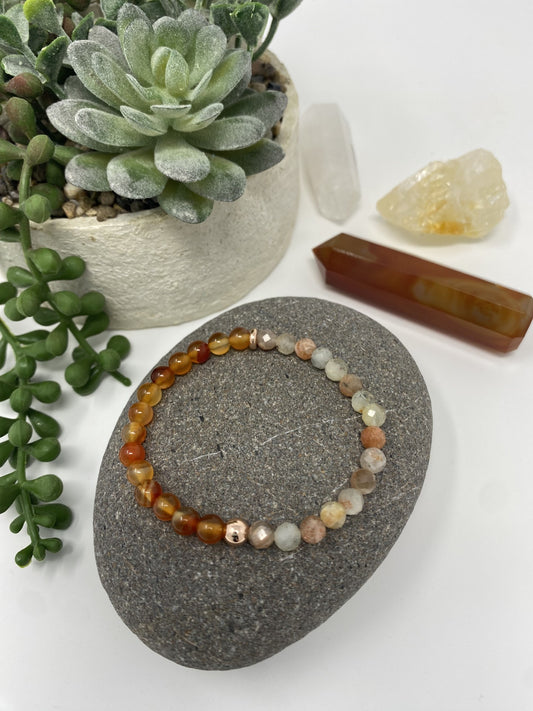 Carnelian & Sunstone ~ Sacral Chakra