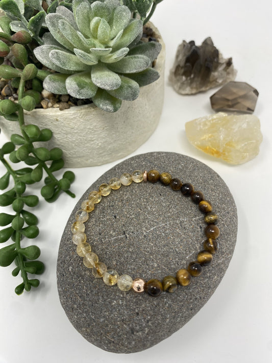 Citrine & Tiger's Eye ~ Solar Plexus Chakra